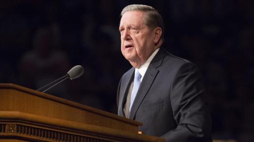 Elder Holland at BYU