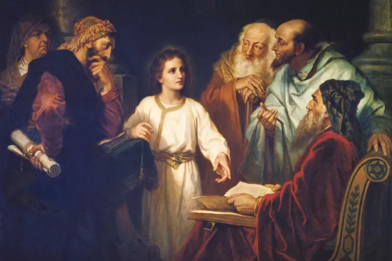 Boy Jesus In The Temple