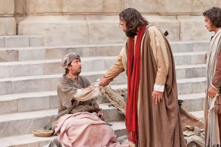 Peter, John, and the Lame Man